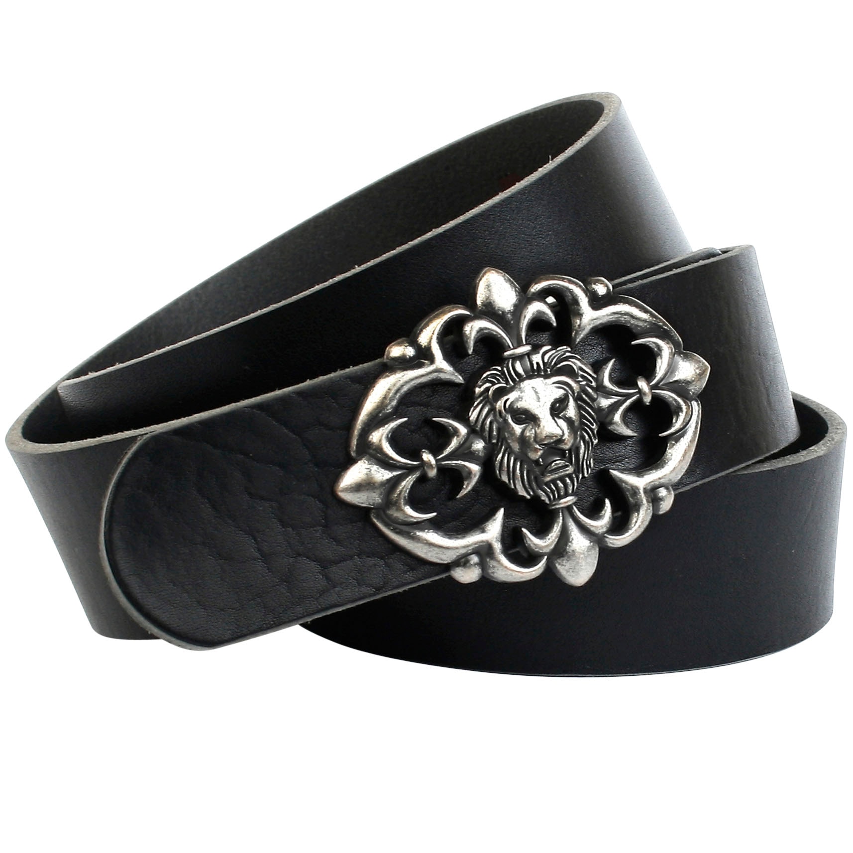 Anthoni Crown Ledergürtel, mit auffälliger Fashion-Schliesse Anthoni Crown Ledergürtel, mit auffälliger Fashion-Schliesse von Anthoni Crown