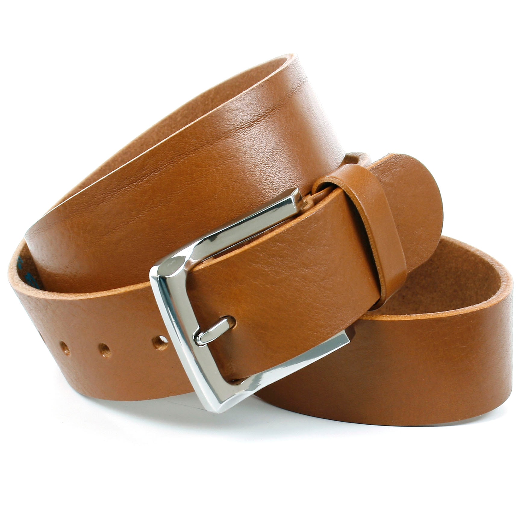 Anthoni Crown Ledergürtel, Denim-Vollledergürtel, Mit edler glänzender Gürtelschnalle Anthoni Crown Ledergürtel, Denim-Vollledergürtel, Mit edler glänzender Gürtelschnalle von Anthoni Crown