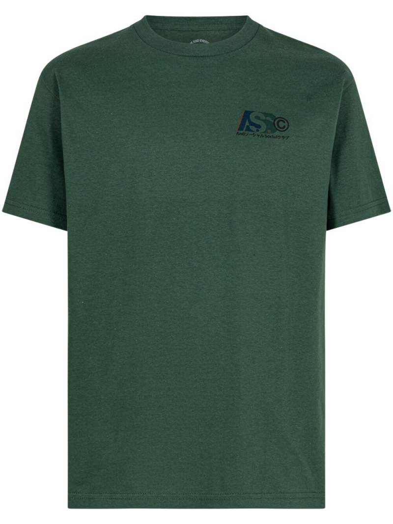 Anti Social Social Club Build Up T-shirt - Green von Anti Social Social Club