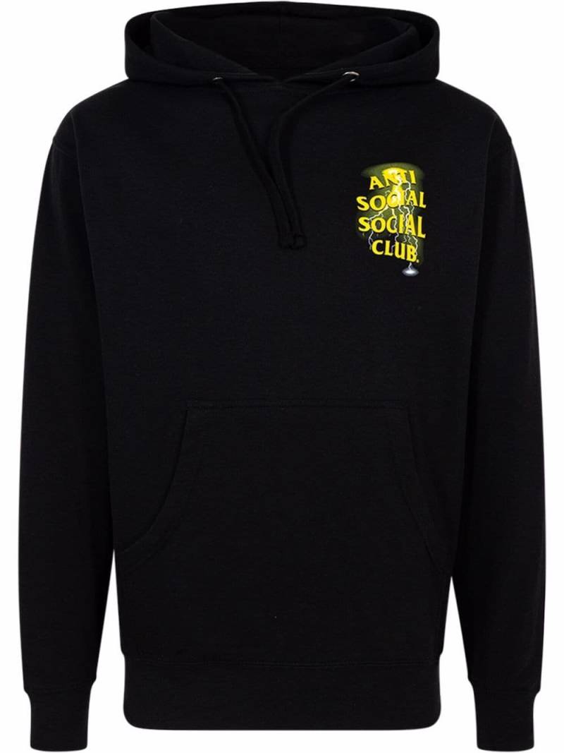 Anti Social Social Club Twista long-sleeve hoodie - Black von Anti Social Social Club