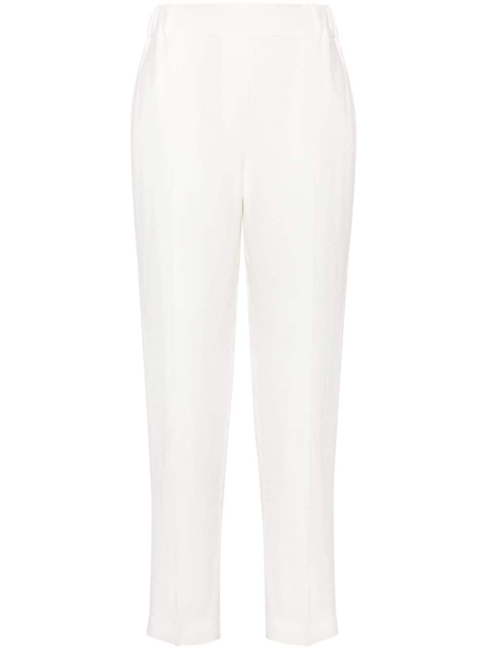 Antonelli Sidro high-waist tapered trousers - White von Antonelli