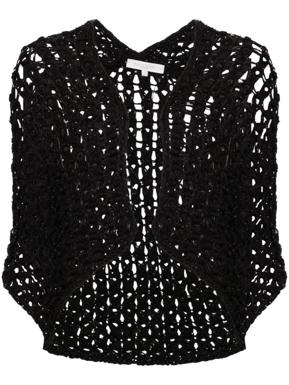 Antonelli sequin-embellished cardigan - Black von Antonelli