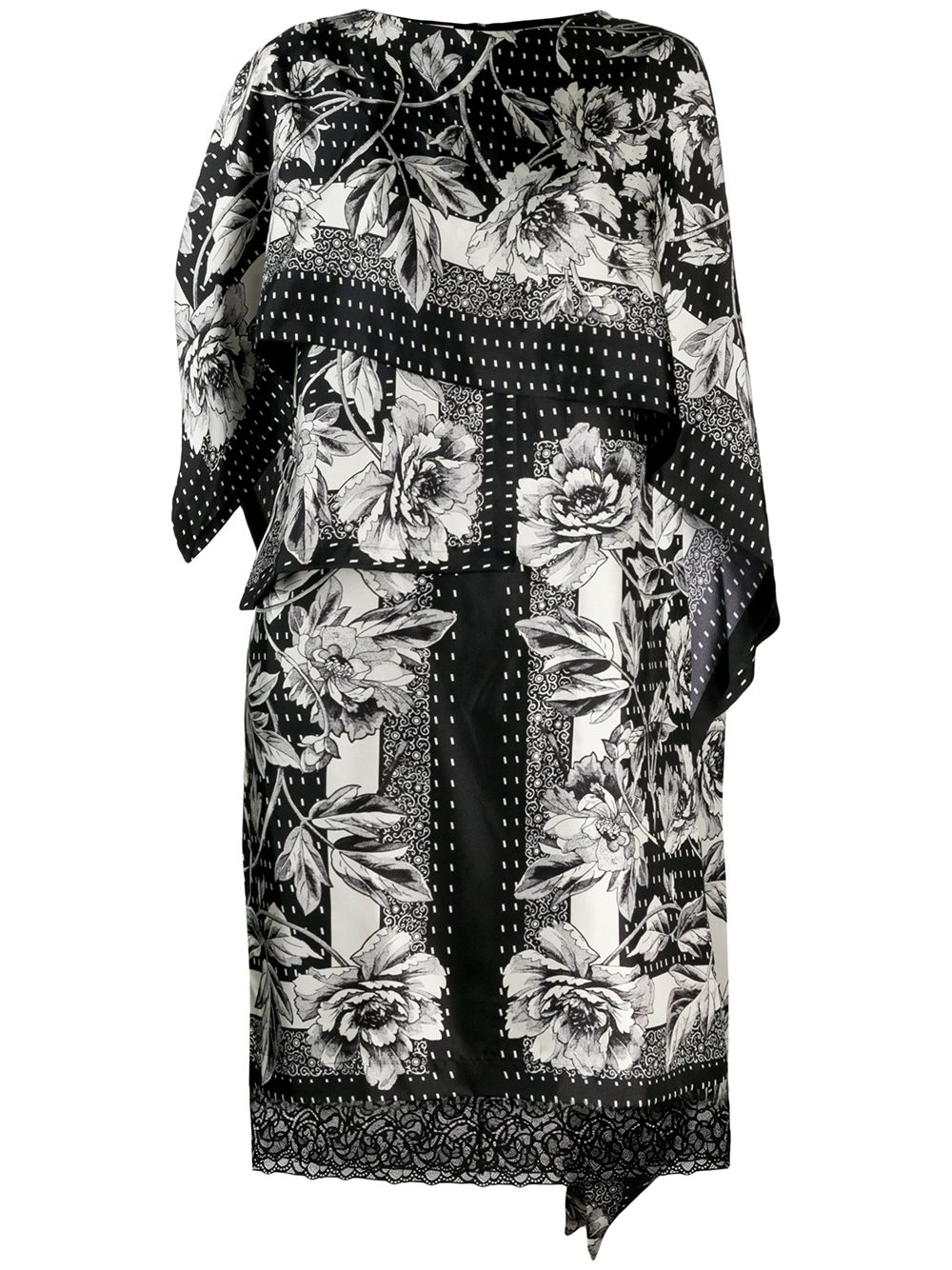 Antonio Marras floral print dress - Black von Antonio Marras