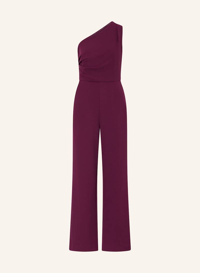 Apart One-Shoulder-Jumpsuit lila von Apart