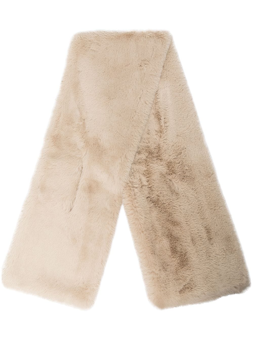 Apparis Bambi faux-fur scarf - Neutrals von Apparis