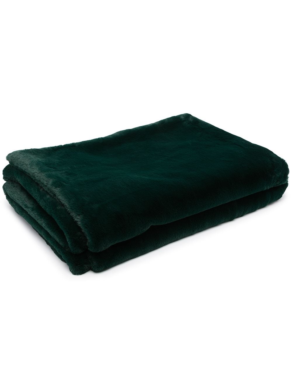 Apparis Brady faux-fur blanket - Green von Apparis