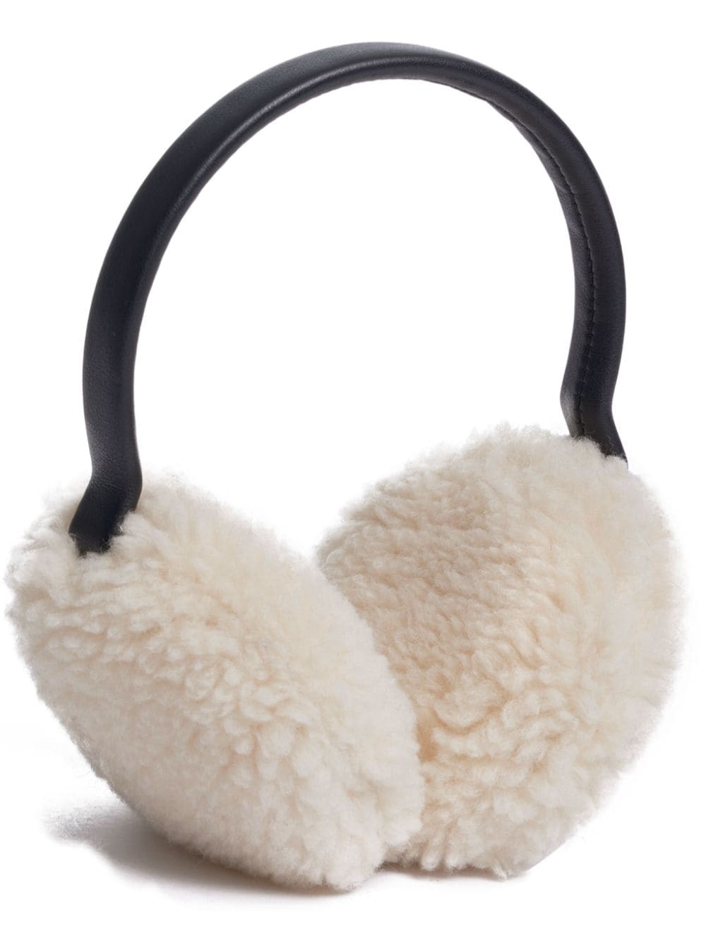 Apparis Esme faux-shearling earmuffs - White von Apparis