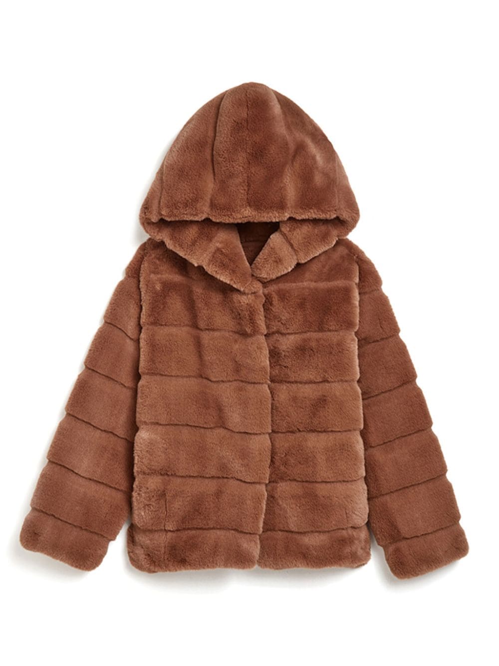 Apparis Goldie faux-fur hooded coat - Brown von Apparis