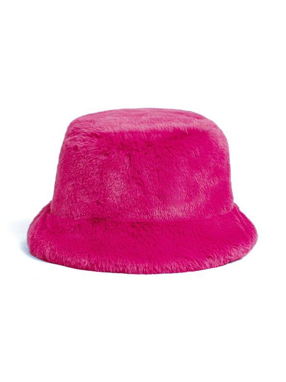 Apparis faux-fur bucket hat - Pink von Apparis