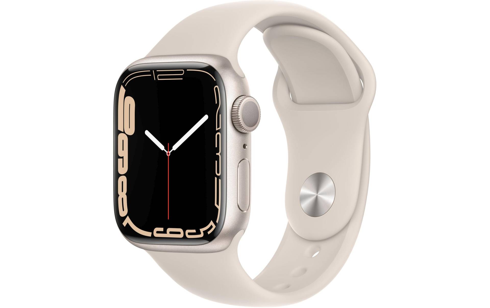 Apple Smartwatch »Serie 7, GPS, 41 mm Aluminiumgehäuse mit Sportarmband«, (Watch OS) von Apple