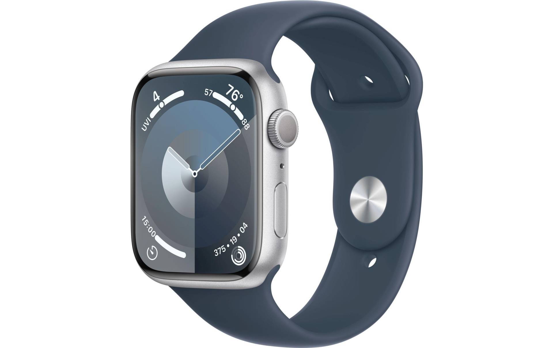 Apple Smartwatch »Series 9, GPS, Aluminium-Gehäuse mit Sportarmband«, (Watch OS 10) von Apple