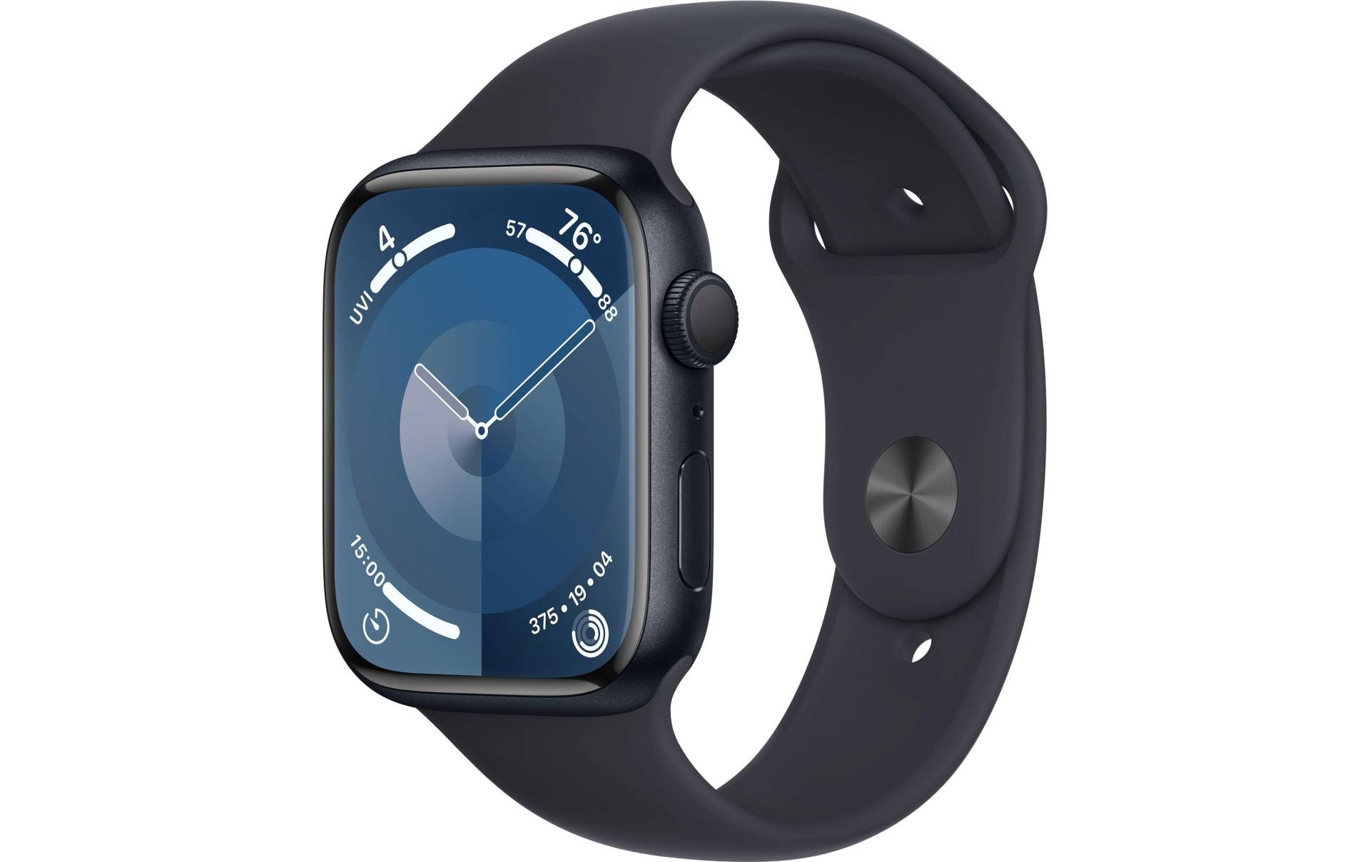 Apple Smartwatch »Series 9, GPS, Aluminium-Gehäuse mit Sportarmband«, (Watch OS 10) von Apple