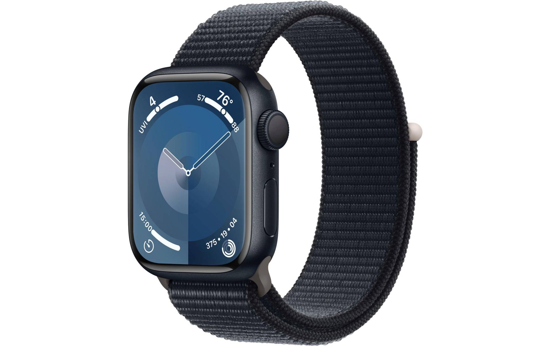 Apple Smartwatch »Series 9, GPS, Aluminium-Gehäuse mit Sportarmband«, (Watch OS 10) von Apple