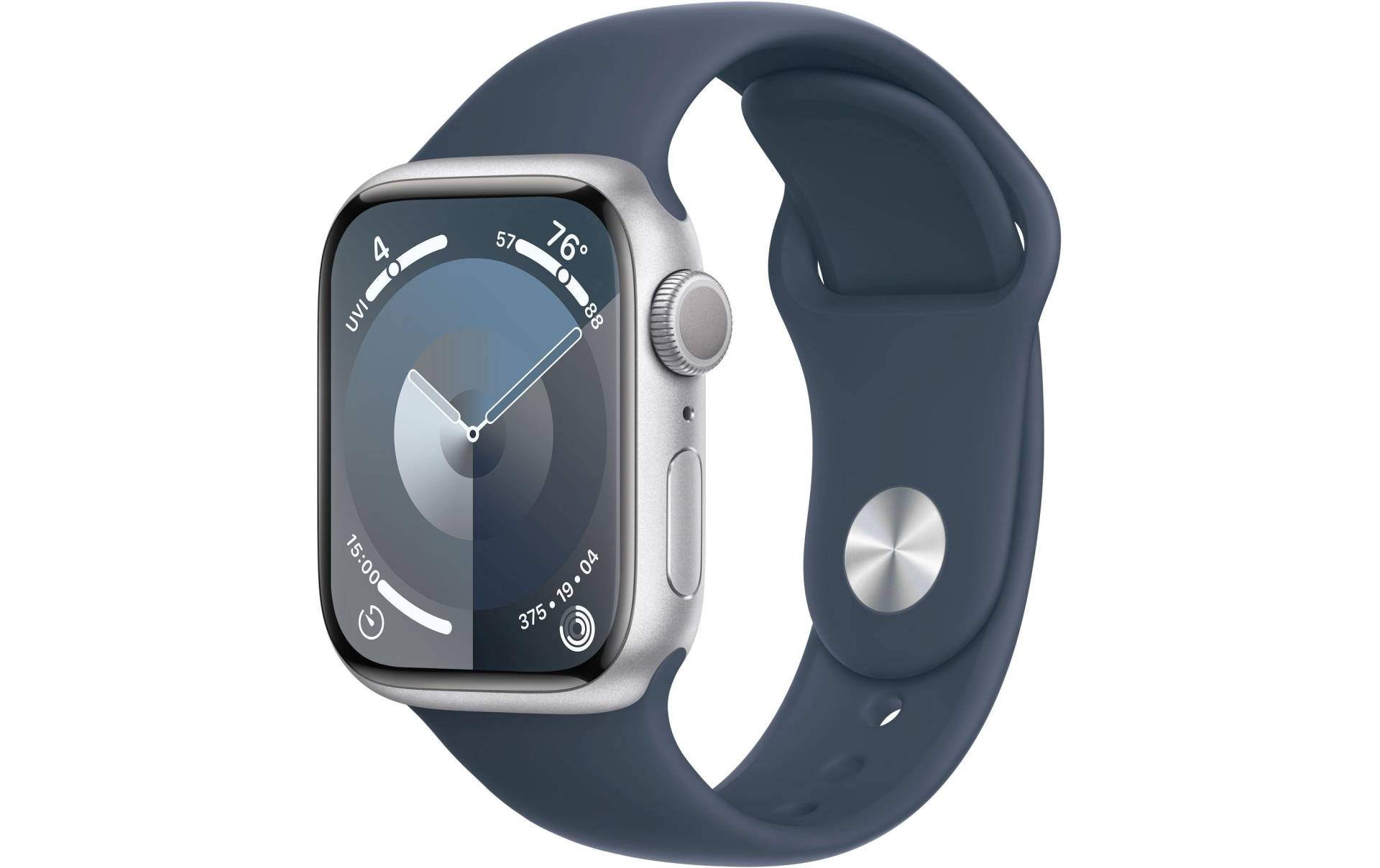 Apple Smartwatch »Series 9, GPS, Aluminium-Gehäuse mit Sportarmband«, (Watch OS 10) von Apple