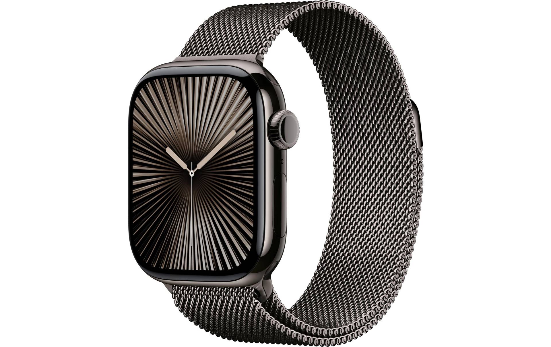 Apple Watch Series 10 Titan, 42 mm, GPS + Cellular, Milanese Loop, Schiefer von Apple