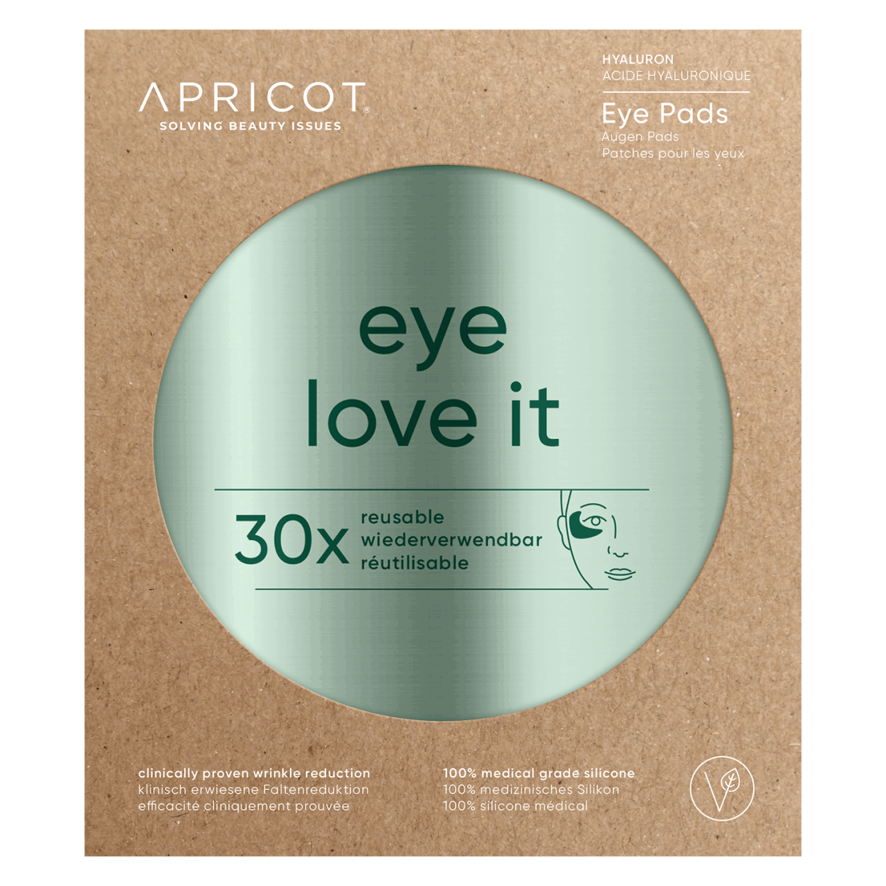 APRICOT - Anti-Falten-Augen- & Schläfenpads Eye Love It von Apricot