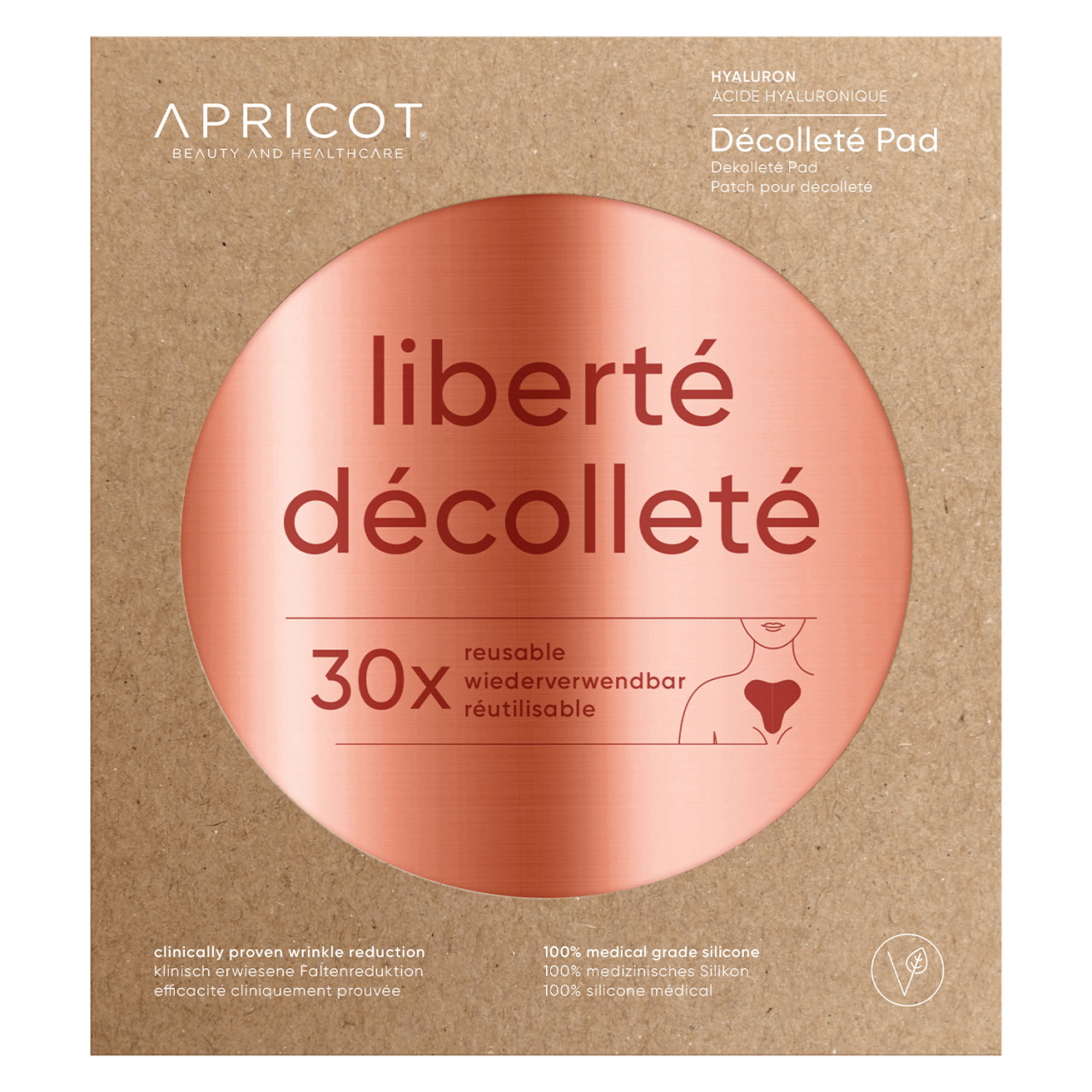 APRICOT - Anti-Falten-Dekolleté-Pad Liberté Décolleté von Apricot