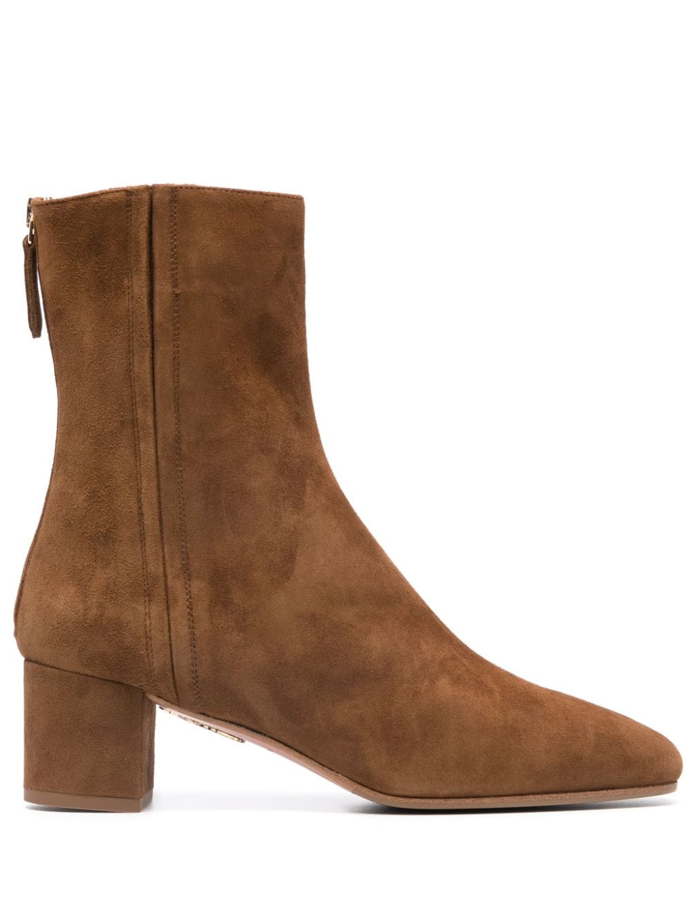 Aquazzura 60mm suede ankle boots - Brown von Aquazzura