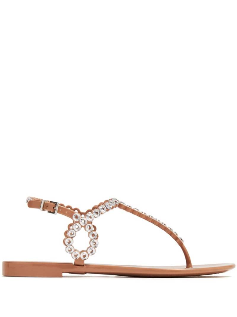 Aquazzura Almost Bare crystal-embellished sandals - Pink von Aquazzura