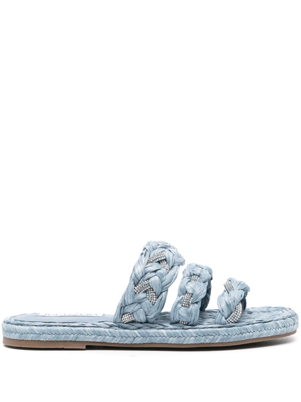 Aquazzura Costiera flat espadrille - Blue von Aquazzura