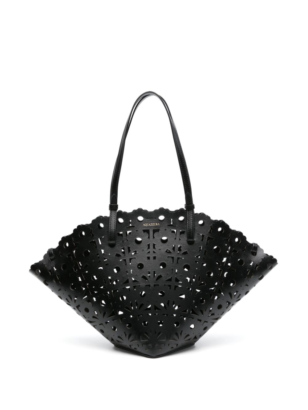 Aquazzura Daisy leather tote bag - Black von Aquazzura