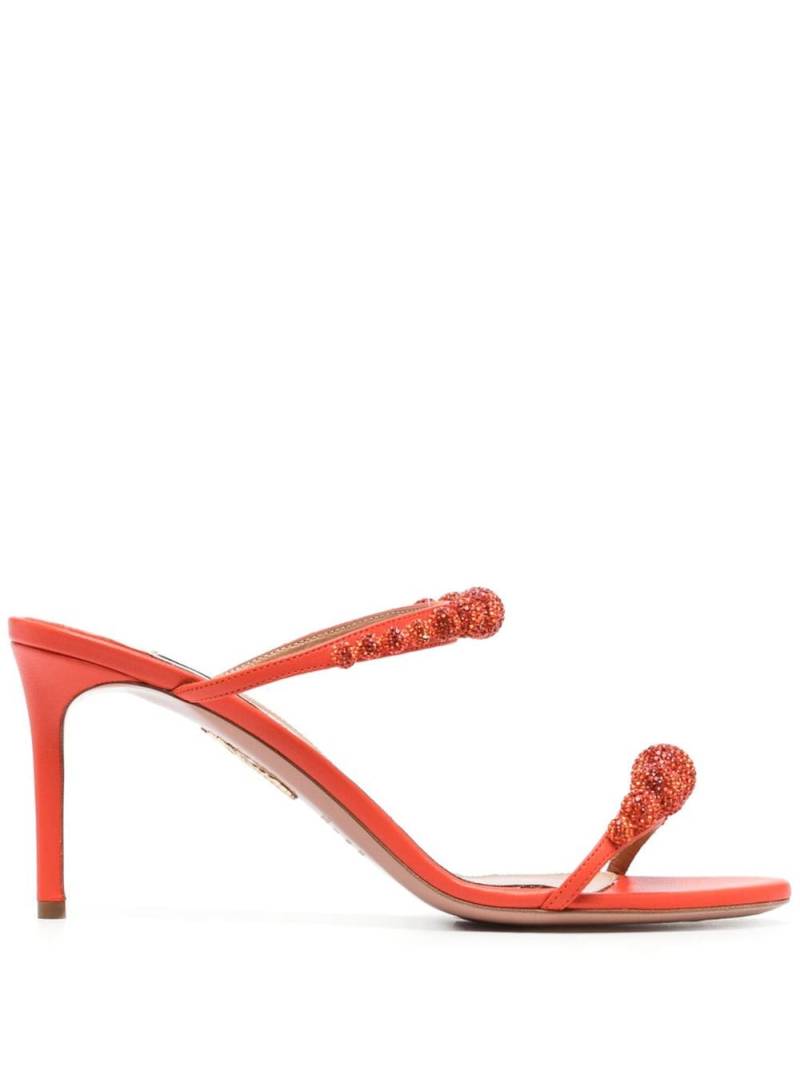 Aquazzura Disco Dancer 75mm sandals - Orange von Aquazzura