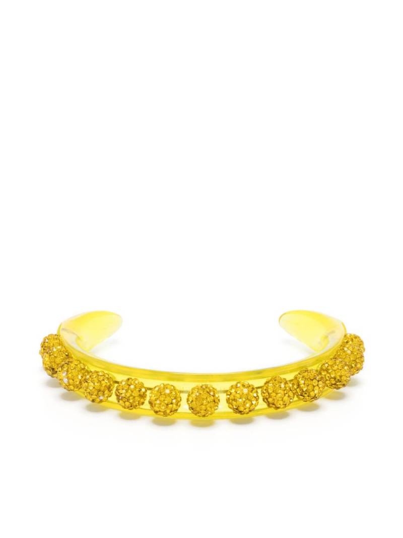 Aquazzura Disco Darling gemstones bracelet - Yellow von Aquazzura