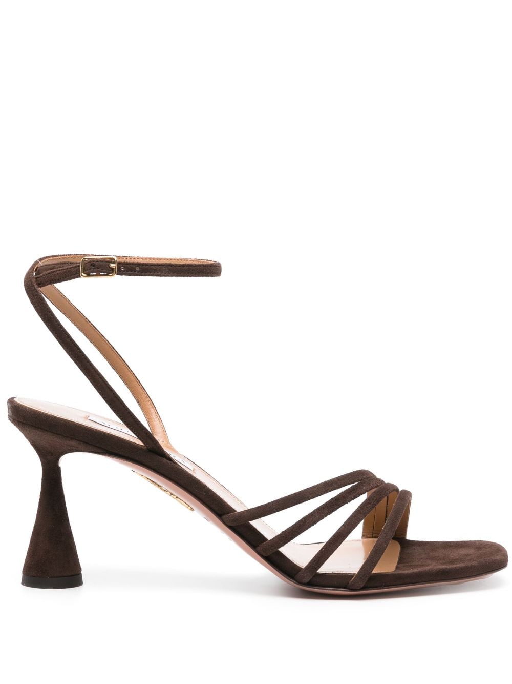 Aquazzura Latour 75mm suede sandals - Brown von Aquazzura