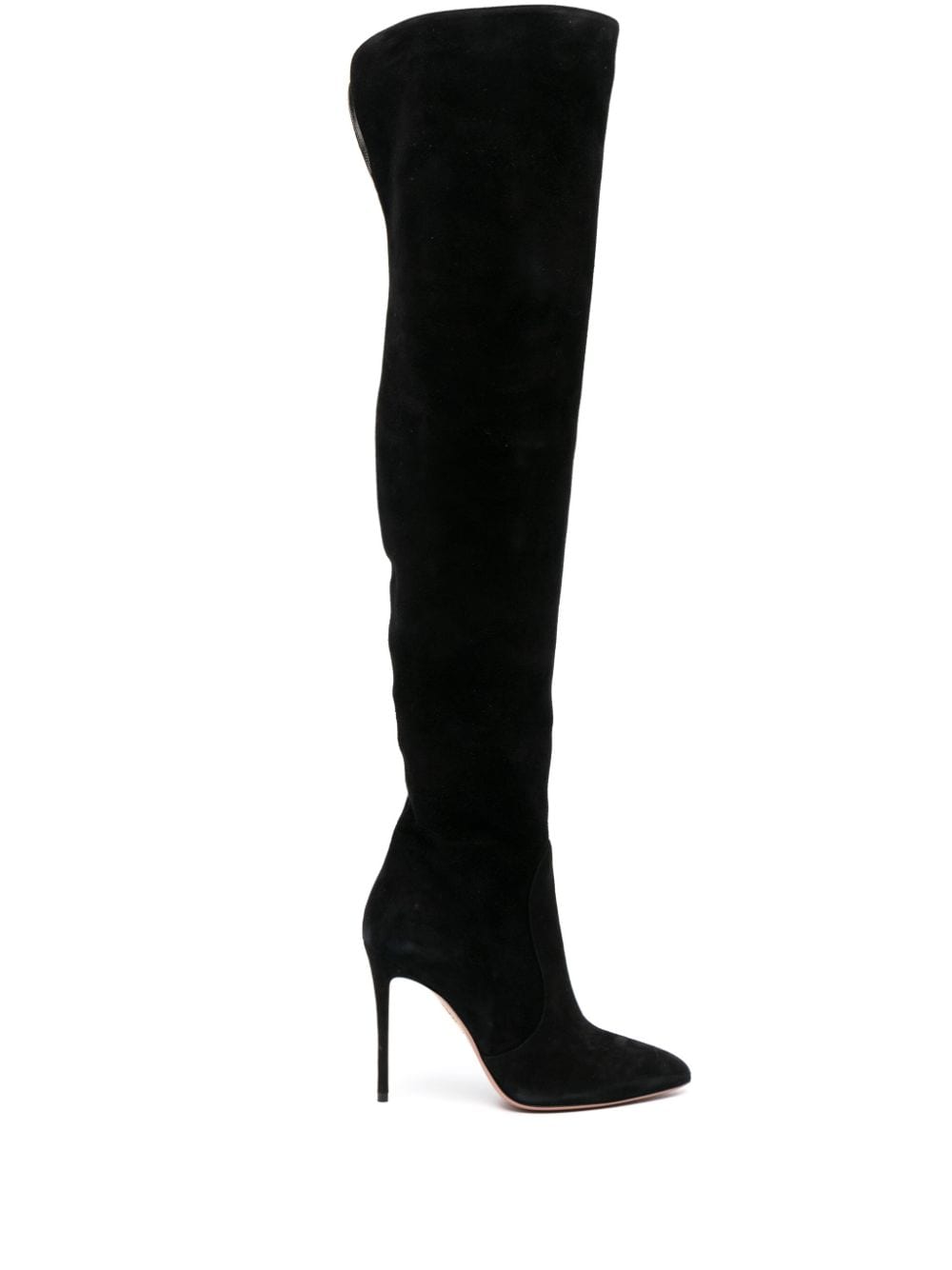 Aquazzura Liaison 105mm thigh-high boots - Black von Aquazzura