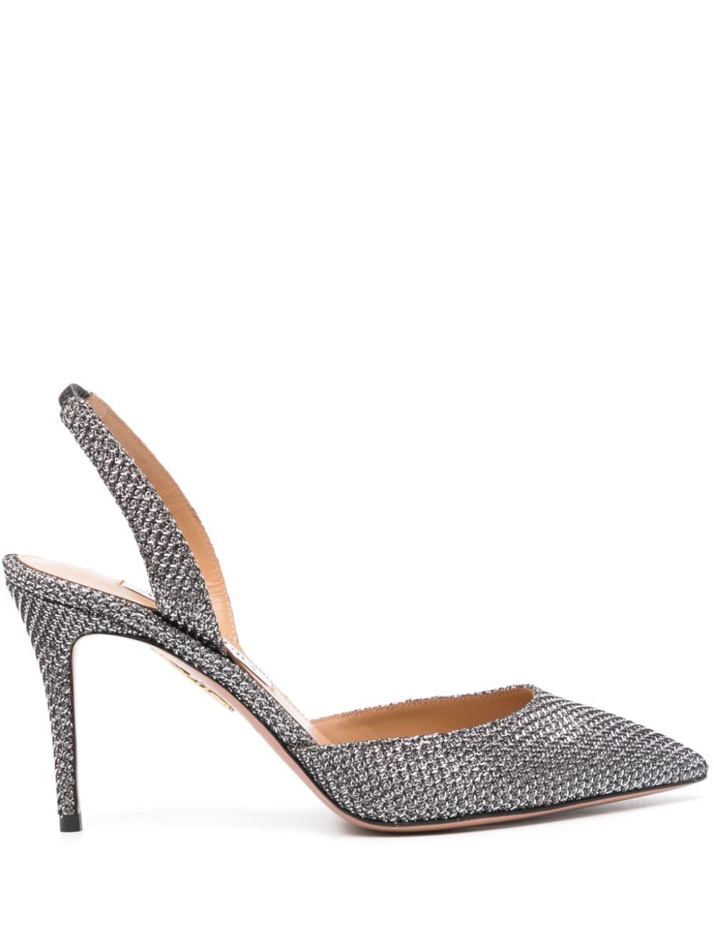 Aquazzura So Nude Pump 85mm pumps - Silver von Aquazzura