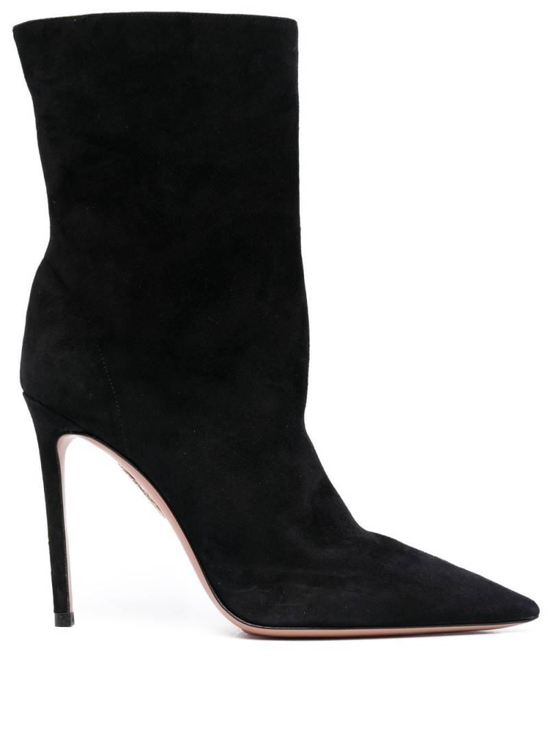 Aquazzura pointed-toe ankle boots - Black von Aquazzura