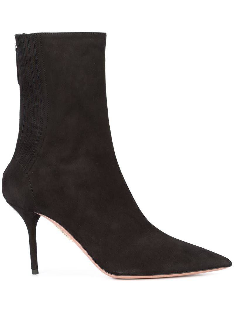 Aquazzura stiletto ankle boots - Black von Aquazzura