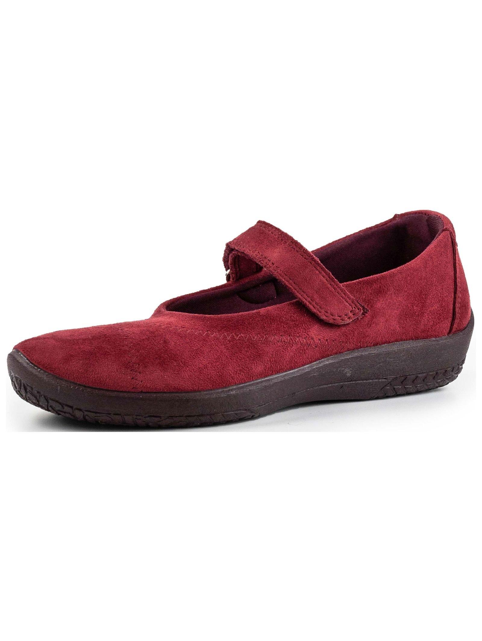 Ballerinas Damen Bordeaux 36 von Arcopedico