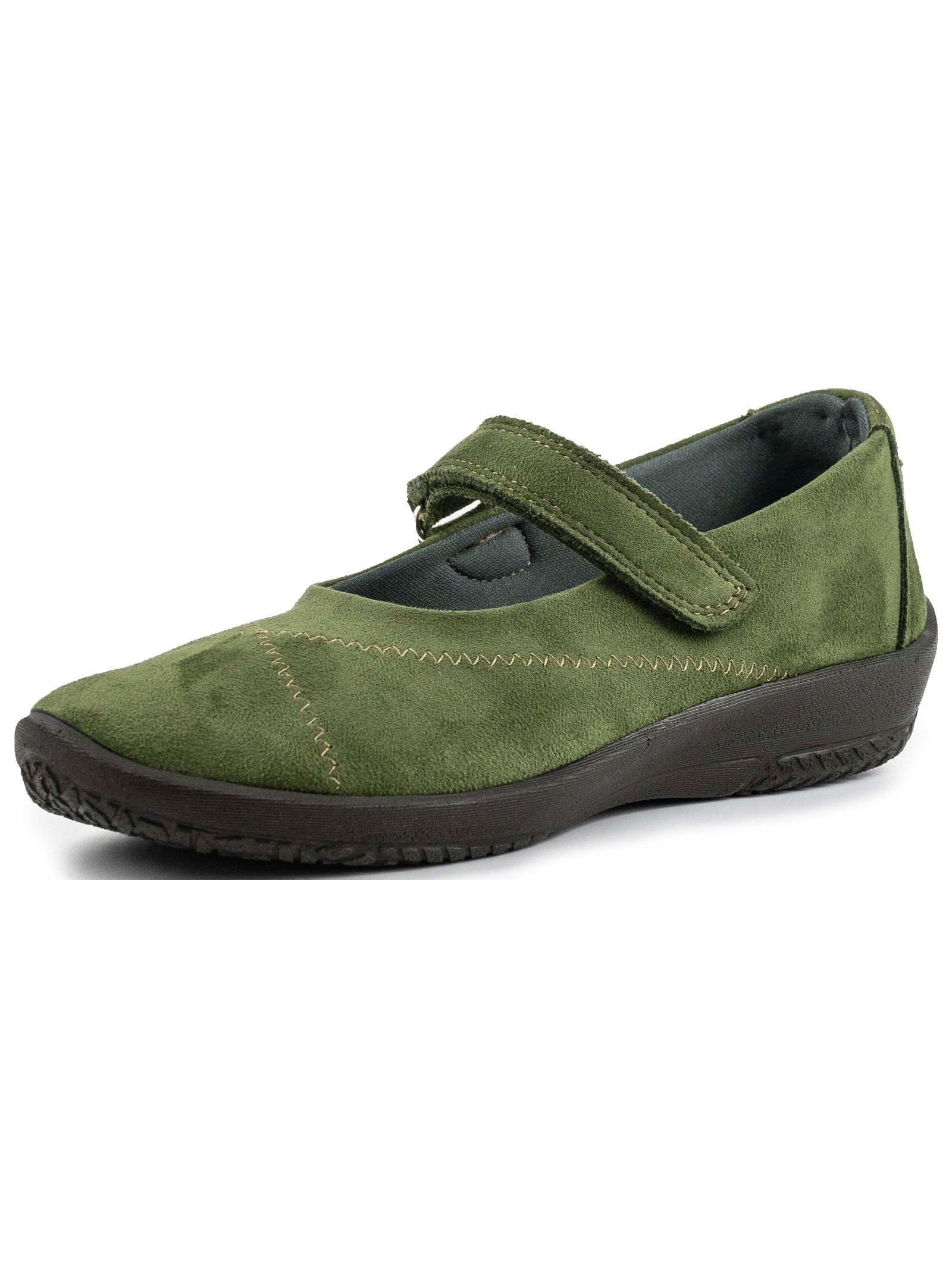 Ballerinas Damen Olivegrün 36 von Arcopedico