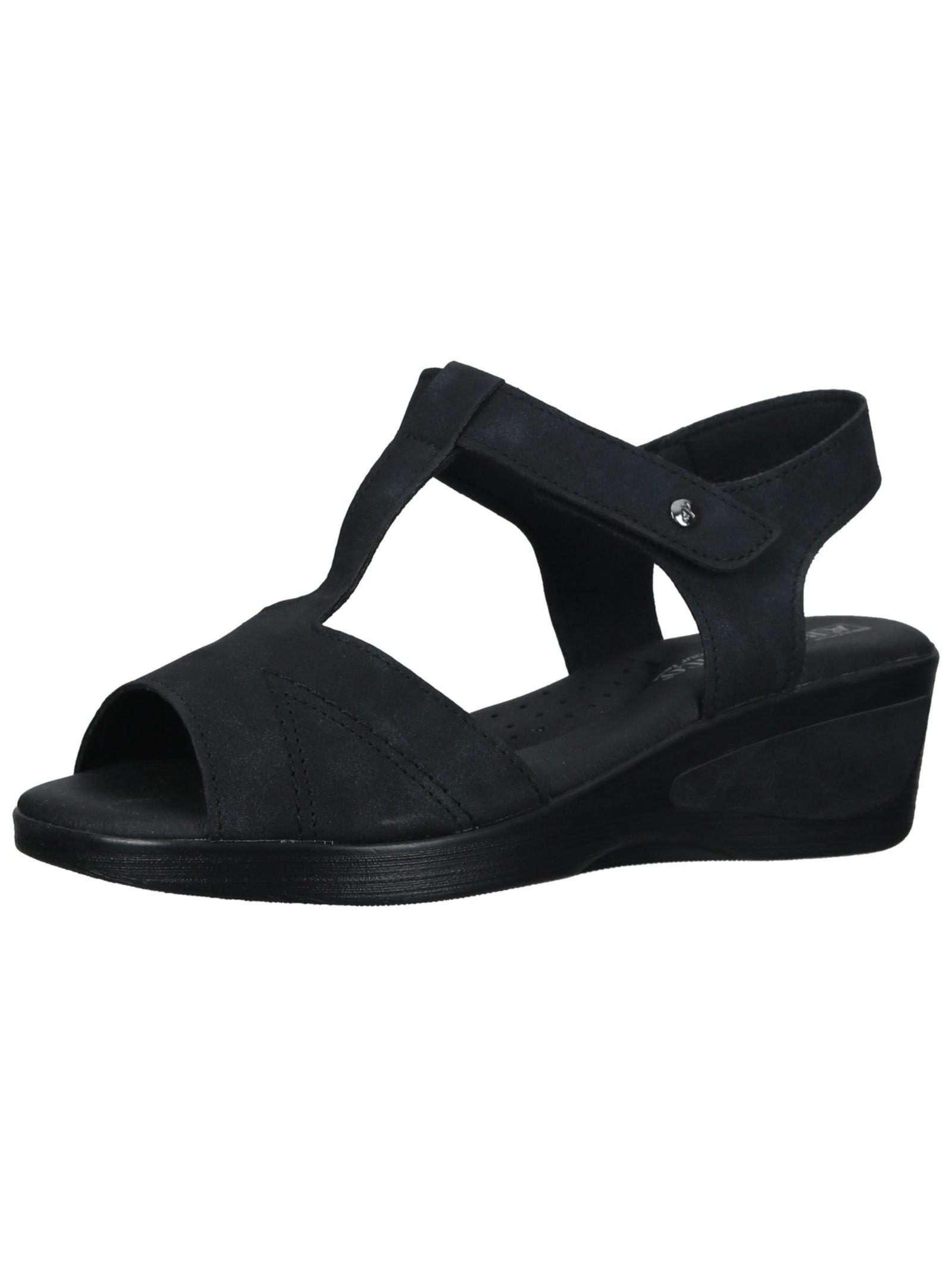 Sandalen Merey Damen Schwarz 38 von Arcopedico