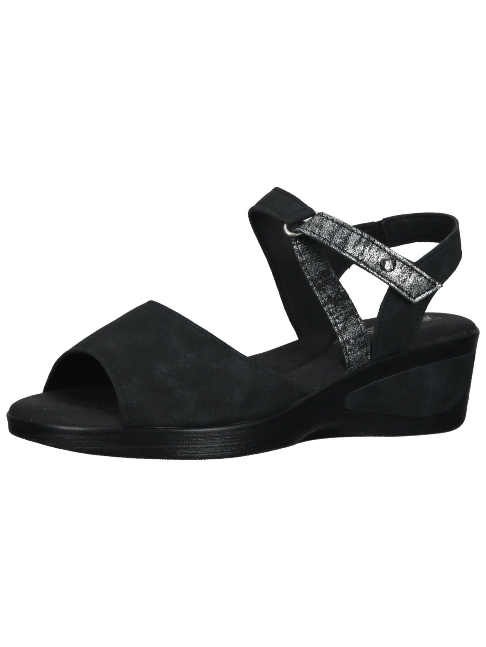 Sandalen Merlin Damen Schwarz 36 von Arcopedico