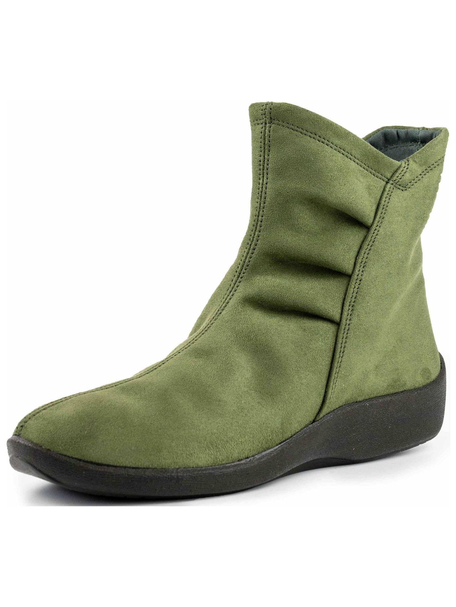 Stiefelette Damen Olivegrün 37 von Arcopedico