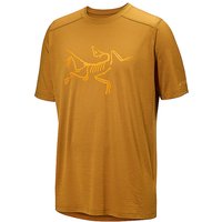 ARCTERYX Herren Funktionsshirt Ionia Merino Wool Logo gelb | M von Arcteryx