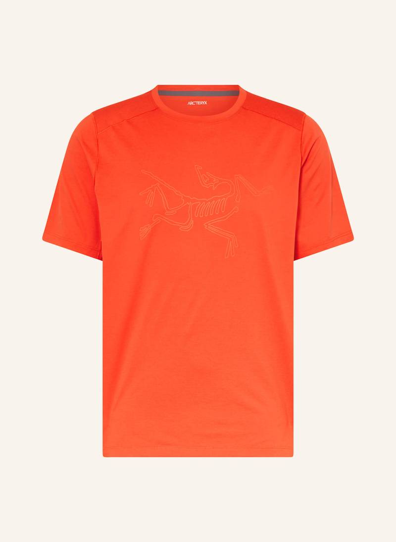 Arc'teryx T-Shirt Cormac Logo rot von Arcteryx
