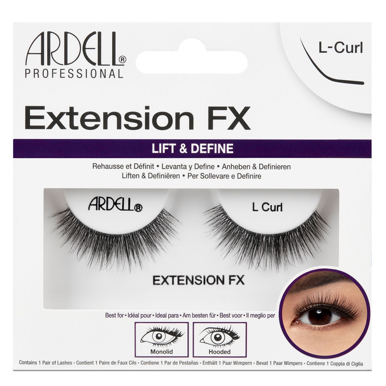Ardell False Lashes - Extension FX L Curl Ardell False Lashes - Extension FX L Curl von Ardell