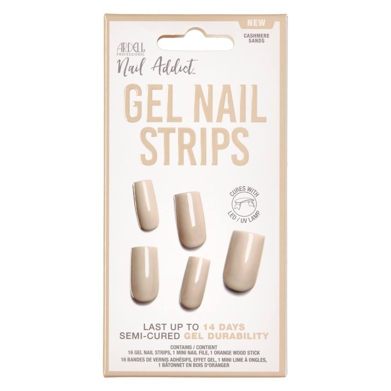 Nail Addict - Gel Nail Strips Cashmere Sands Nail Addict - Gel Nail Strips Cashmere Sands von Ardell