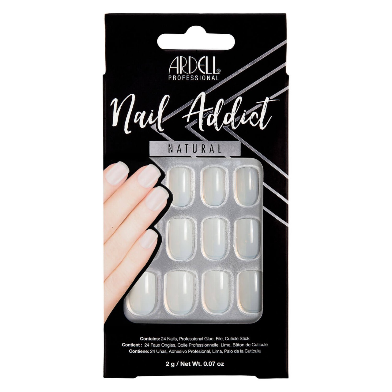 Nail Addict - Nail Addict Natural Squared Nail Addict - Nail Addict Natural Squared von Ardell