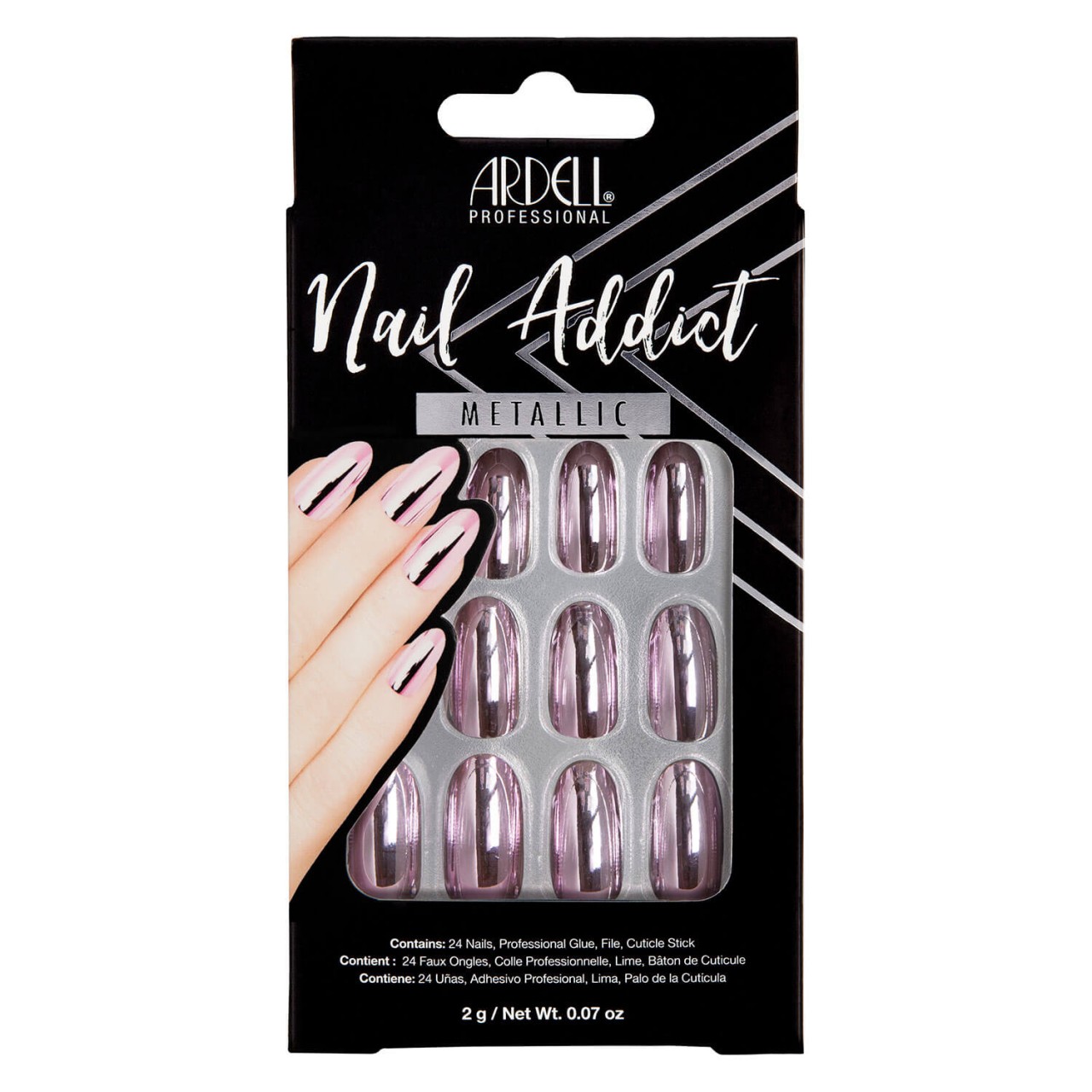 Nail Addict - Nail Addict Pink Metallic Nail Addict - Nail Addict Pink Metallic von Ardell