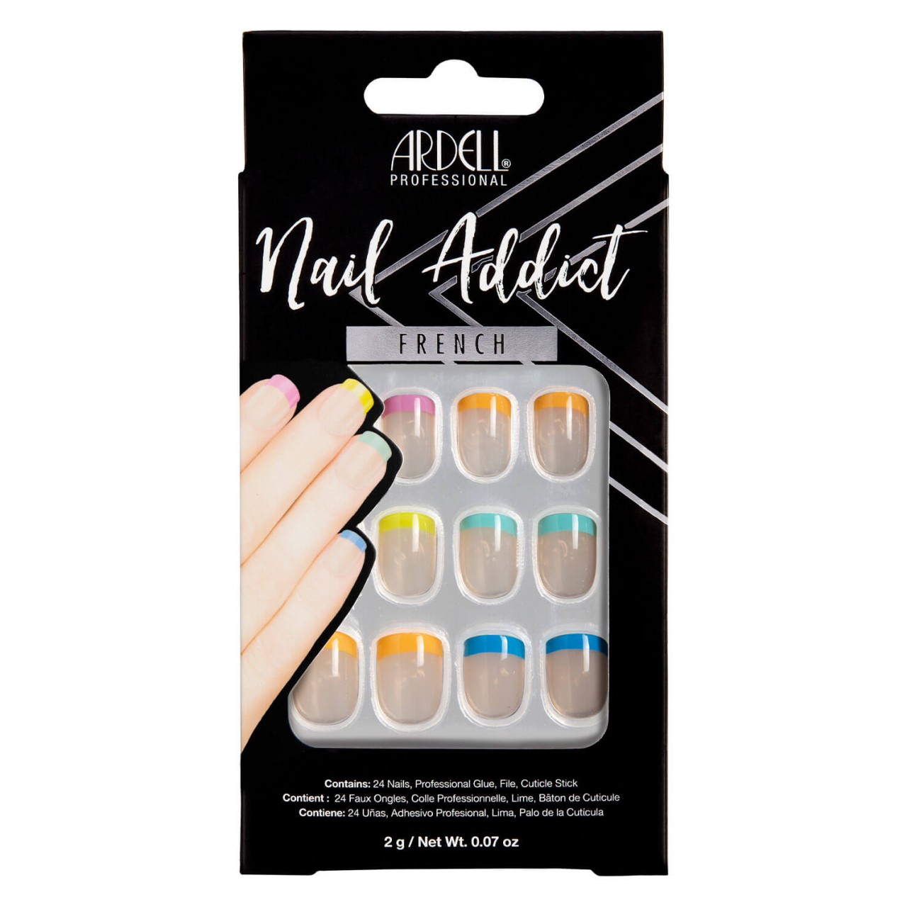 Nail Addict - Nail Addict Rainbow French Nail Addict - Nail Addict Rainbow French von Ardell
