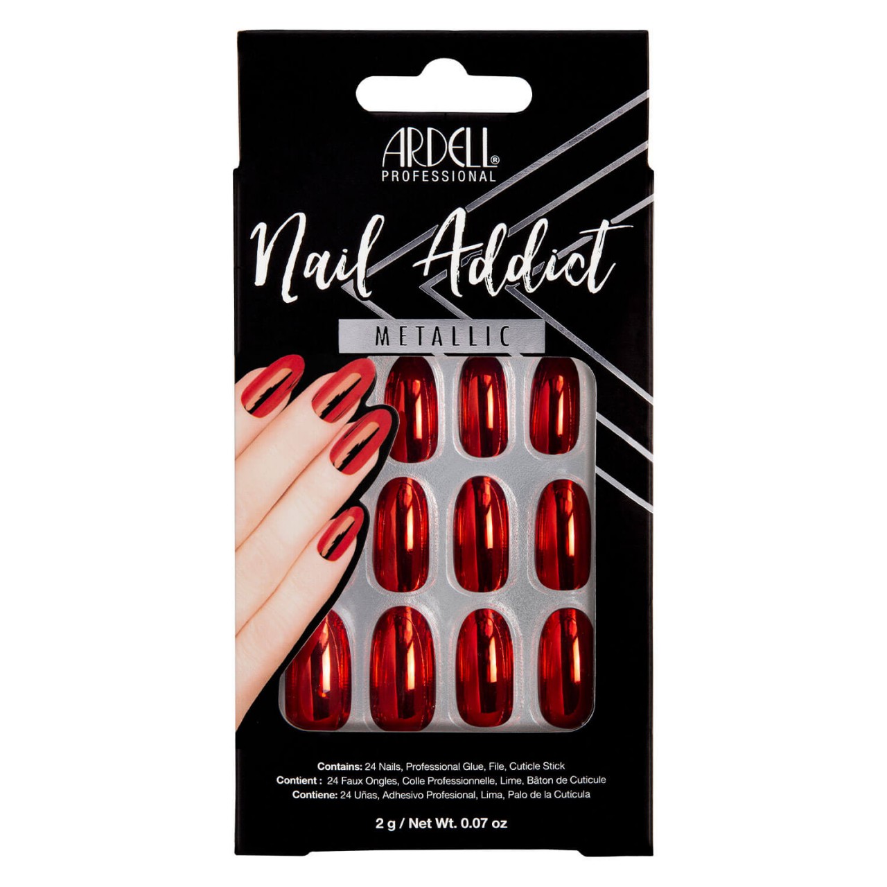 Nail Addict - Nail Addict Red Metallic Nail Addict - Nail Addict Red Metallic von Ardell