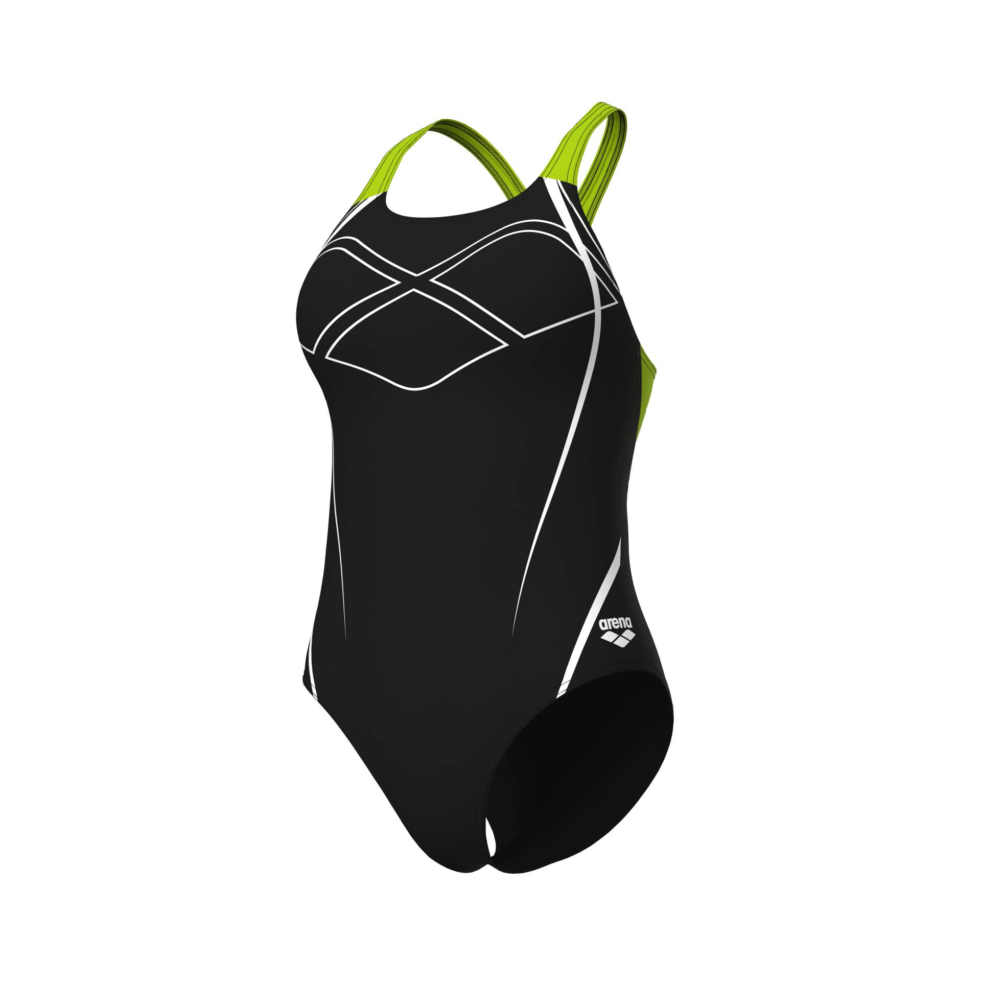 Arena Badeanzug »arena Feel Damen Graphic Swim Pro Back Badeanzug«, (1 St.) von Arena