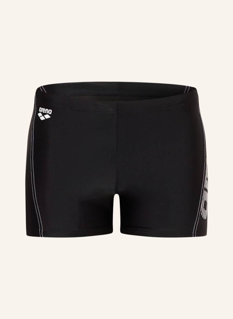 Arena Badehose Byor Evo Mit Uv-Schutz 50+ schwarz von Arena