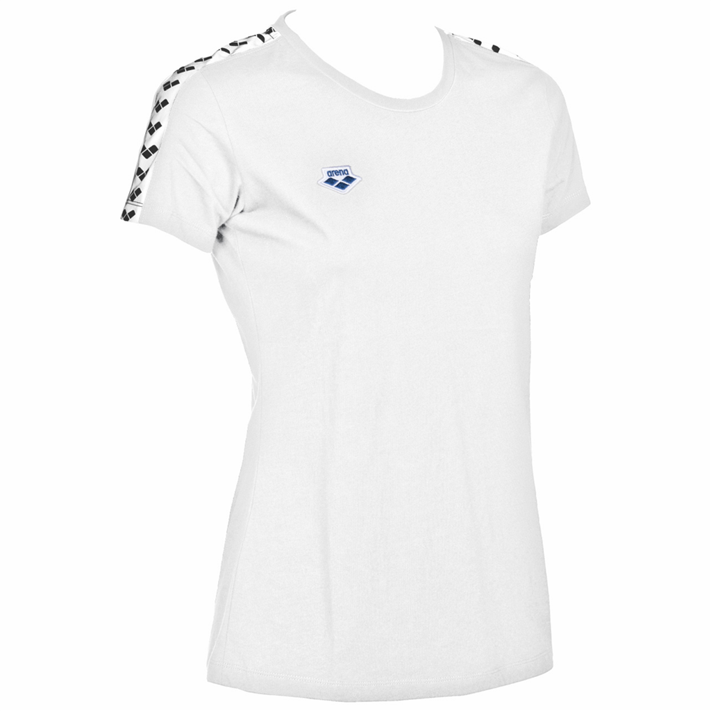 Arena Damen T-Shirts Arena Damen T-Shirts W T-Shirt Team, Weiss, Regular Fit, ideal für Freizeit & Reisen, Weiss von Arena