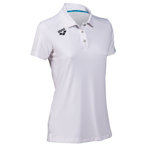 Arena Damen Team Poloshirt Solid - weiss (Grösse: L) von Arena