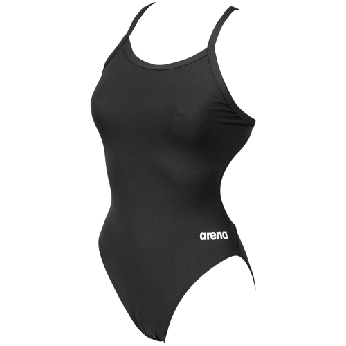 Arena Damen Team Swimsuit Challenge Solid - schwarz (Grösse: D 32) von Arena